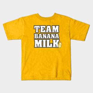 TEAM BANANA MILK Kids T-Shirt